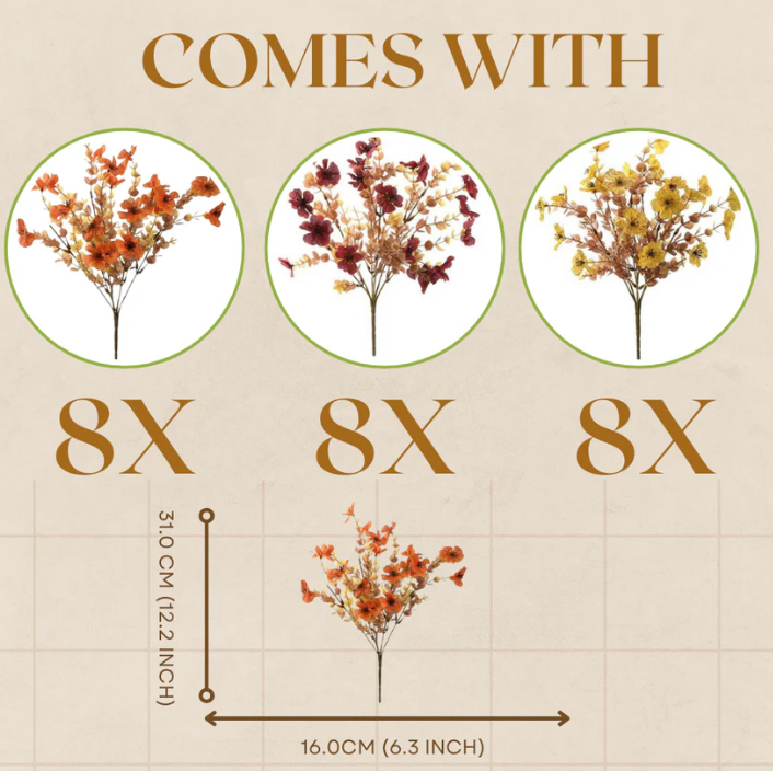 Autumn Harvest Outdoor Fall Flowers